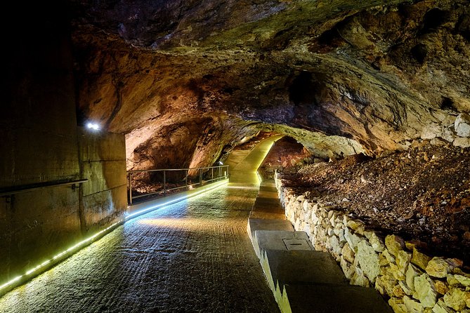 1-Hour Guided Lipa Cave Adventure in Montenegro - Walking through the main cave corridor