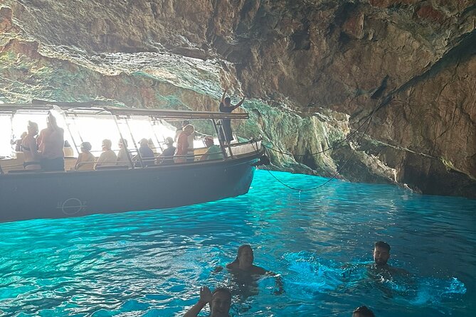 2025 Private Boat To Blue Cave 3 hours ADVENTURE - Former submarine tunnels are a quick look inside Montenegro’s wartime past