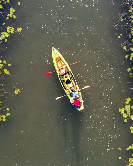 All Day Self-Kayaking to secret spots and wildlife observing - Lesendro Fortress adds a historical pause