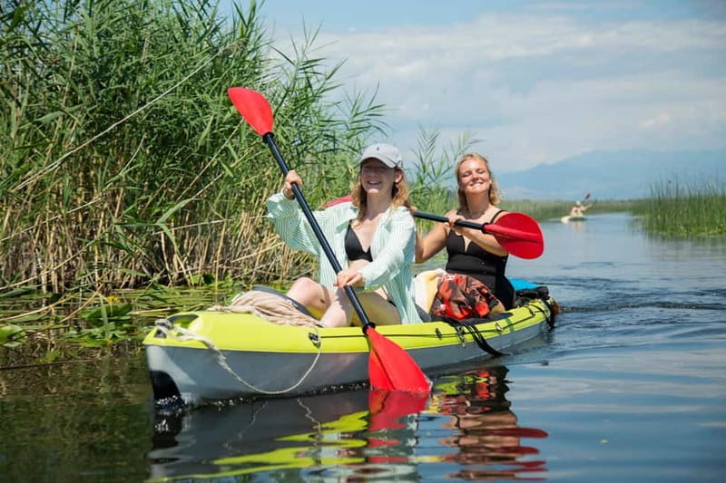 All Day Self-Kayaking to secret spots and wildlife observing - Finding your rhythm on Skadar Lake