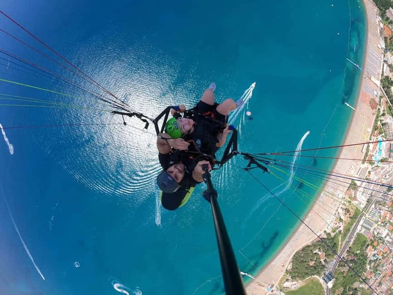 Becici Beach: Tandem Paragliding Flight in Budva Riviera - What the tandem flight feels like for a beginner