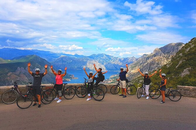 Bike tour - Panoramic downhill from Njeguši and Kotor serpentines - Njeguši and the birthplace of Njegoš II
