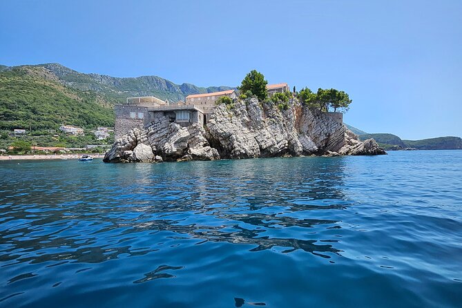 Blue cave Mamula Tunnels Speed Boat Tour From Herceg Novi - Mamula Island and its fortress above the sea