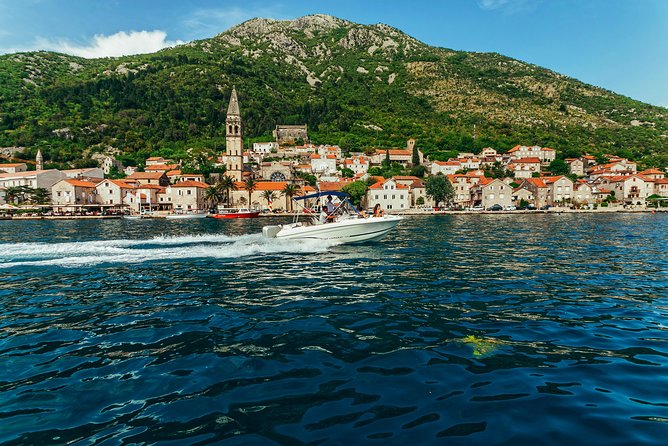 Boat Tour from Herceg Novi: Explore Kotor Bay (4h) (1-6 people) - Water, shade, Wi-Fi, and snorkel gear