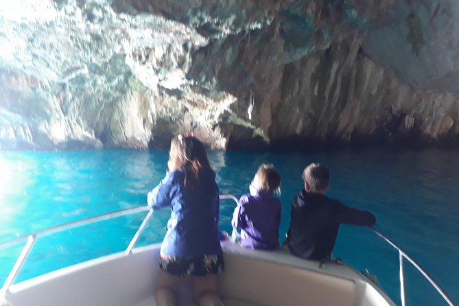Boat tour to Lady of the Rock , Submarine base & Blue Cave swim - Why this boat route works so well in Kotor Bay
