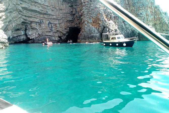 Boat tour to Lady of the Rock , Submarine base & Blue Cave swim - The Blue Cave swim and the limits of timing