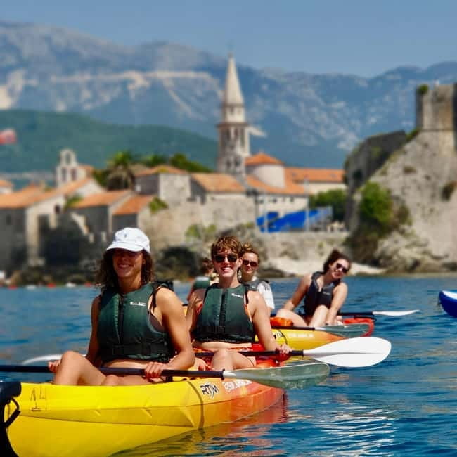 Budva: 3-Hour Paddle Board or Kayak Tour to Coastal Caves - Starting near the river at Watersport Center Yamaha