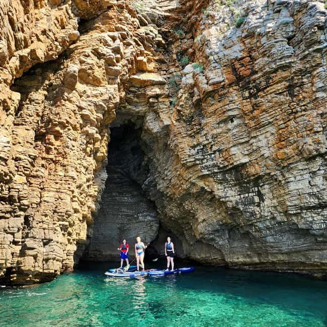 Budva: 3-Hour Paddle Board or Kayak Tour to Coastal Caves - Pigeon Cave and the main sense of adventure