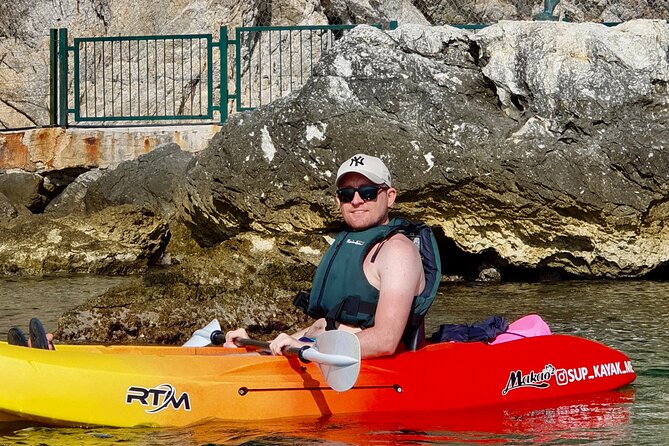 Budva Bay: Kayak & SUP Tour to Coastal Caves - Swimming and snorkeling at the Blue Lagoon
