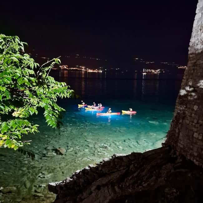 Budva: Night Lights Kayaking Tour - Why nighttime changes the Budva coast