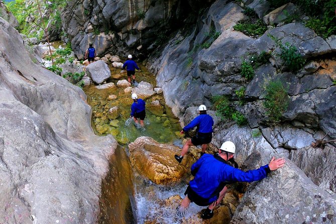 Canyoning Skurda River - Extreme adventure in Kotor City - A close look at the guides and safety style