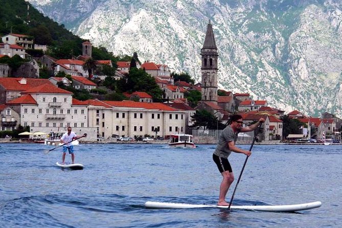Cycle & SUP: A Complete Circumnavigation of Kotor Bay (new tour) - Cycling beside the Bay of Kotor