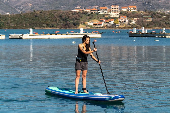 Cycle & SUP: A Complete Circumnavigation of Kotor Bay (new tour) - Porto Montenegro and Tivat in 30 minutes