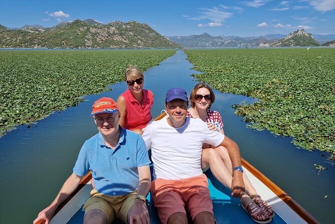 Explore Skadar Lake in Private 2 hour Boat Cruise - Lesendro Fortress beyond the road bridge