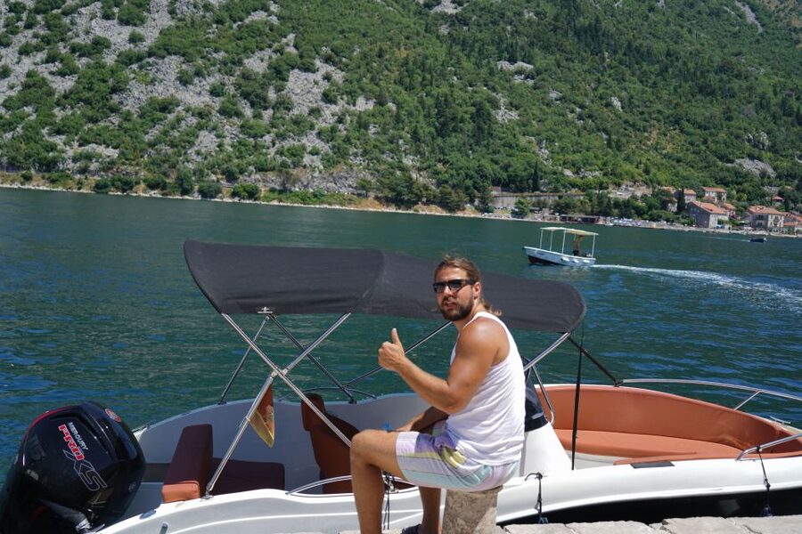 From Bay of Kotor: Blue Cave Private Speedboat Tour - A fast, varied route from Kotor Bay