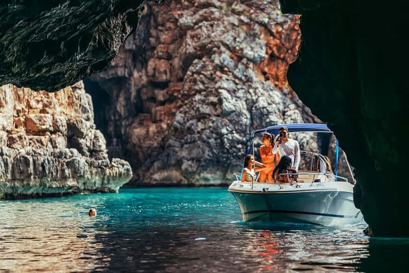 From Herceg Novi: Blue Cave Private Boat Tour - A fast ride along Montenegro’s coast