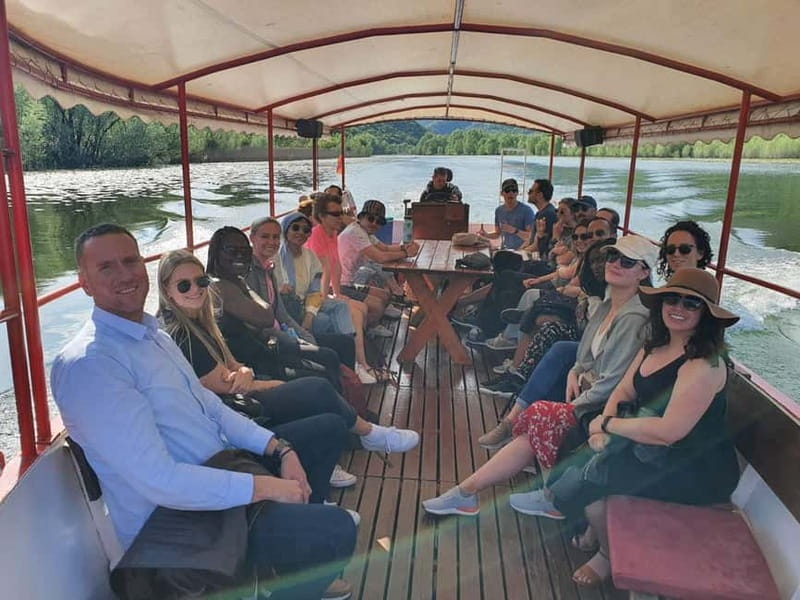 From Kotor, Budva, Tivat: Skadar Lake Boat Tour & Wine - Budva viewpoint and the road toward Sveti Stefan