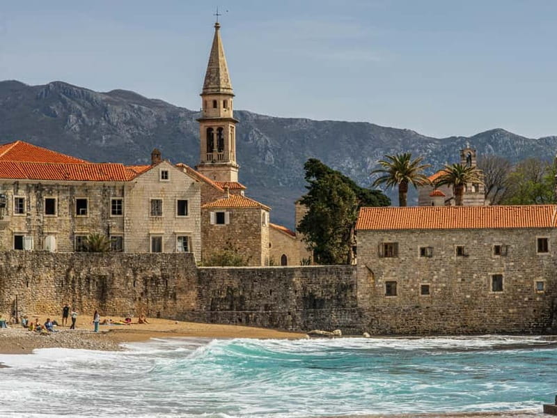 From Tirana: Group Day Trip to Budva & Kotor in Montenegro - Sveti Stefan and the View Across the Water