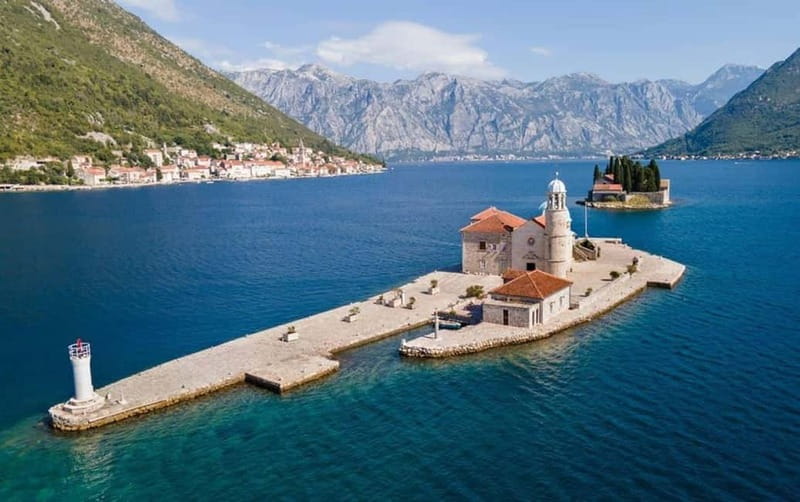 From Tivat: Blue Cave, Herceg Novi, Lady of the Rocks - The 40-minute stop at Our Lady of the Rocks