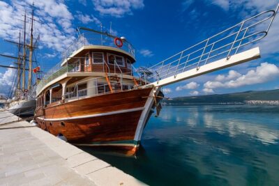 From Tivat/Kotor: Whole Boka Bay Guided Cruise, Comfortable Ship