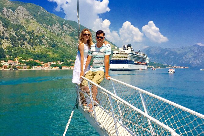 From Tivat/Kotor: Whole Boka Bay Guided Cruise, Comfortable Ship - The optional Blue Cave trip