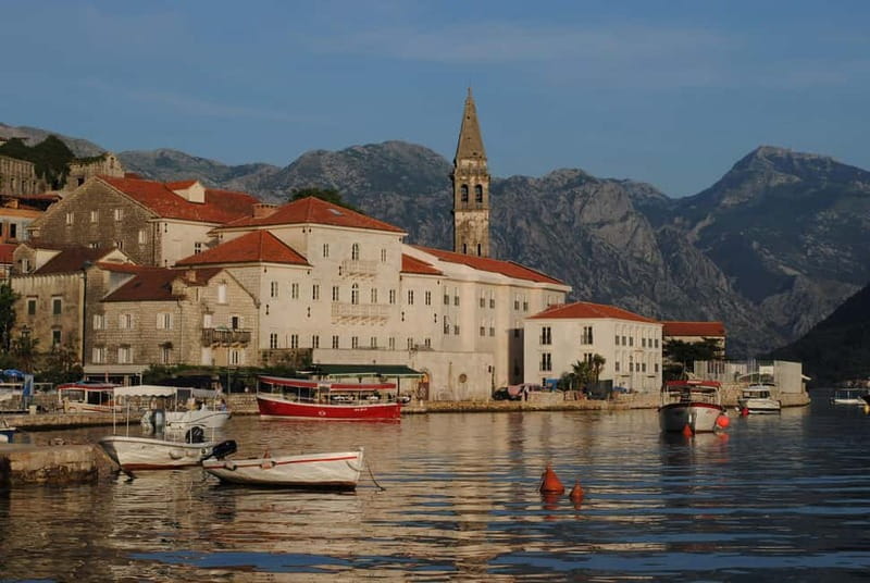 From Tivat: Private Tour of Herceg Novi, Perast, and Kotor - Perast and the boat to Our Lady of the Rocks