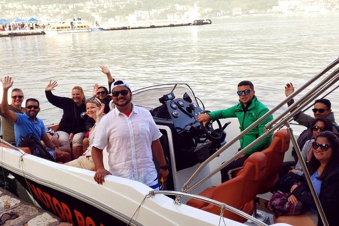Group Blue Cave Tour- 3h duration - Our Lady of the Rocks and the Perast view