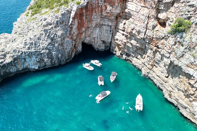 Group Guided Tour: Blue Cave Speedboat Tour in the Bay of Kotor - What the small speedboat setup means