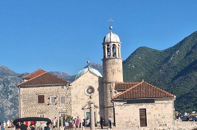 Group Tour to Blue cave/ Lady of the Rocks from Kotor - Our Lady of the Rocks and views of Perast