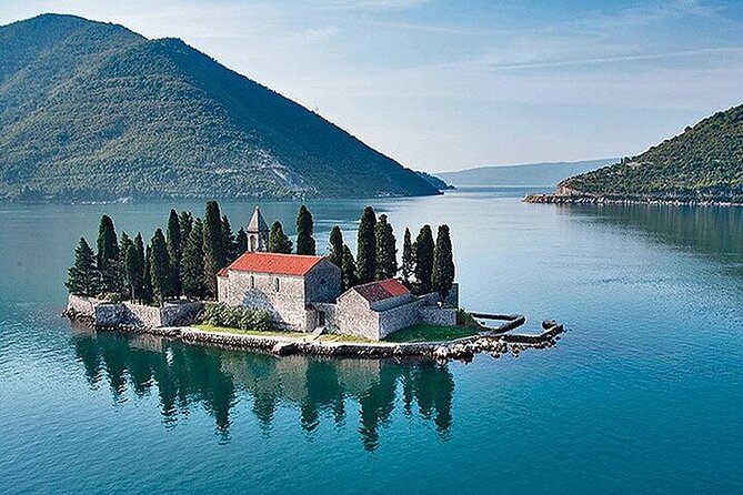 Half-Day Private Tour of Boka Bay and Blue Cave from Kotor - Mamula Fortress from the water