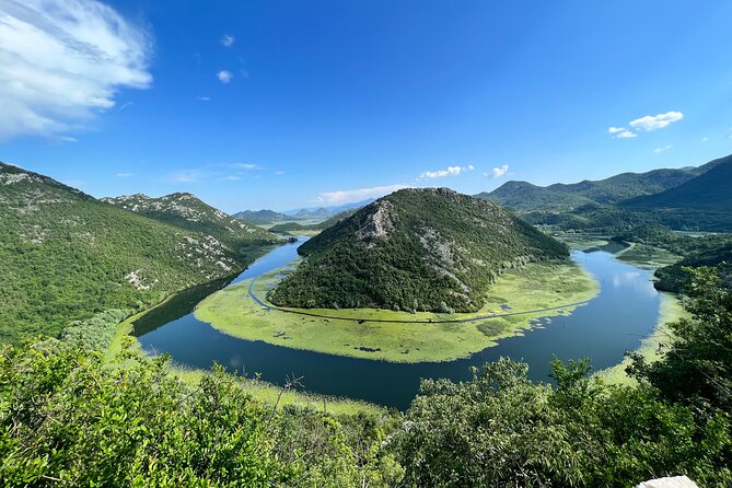 Horseshoe Bend of Montenegro-Budva Riviera & Boka Bay scenic tour - The Kotor serpentine above Boka Bay