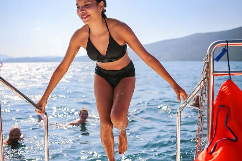 Kotor Bay: Full-Day Catamaran Cruise with Blue Cave Visit - The ride home, another swim, and the small comforts