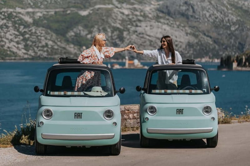Kotor: Bay of Kotor and Tivat Electric Car Tour - Prčanj and the Tri Sorele Palace photo stop