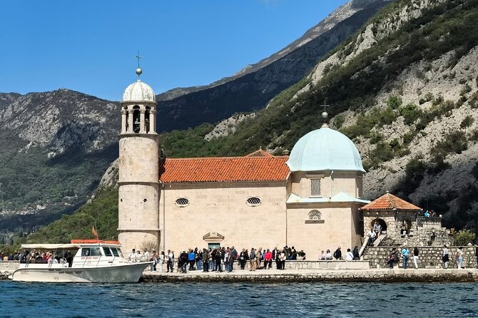 Kotor Bay Speedboat Tour: Blue Cave and Lady of the Rocks - Inside a Yugoslav submarine tunnel