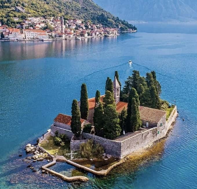 Kotor: Blue Cave & Our Lady of The Rocks & Submarine Base - Inside the former submarine tunnels