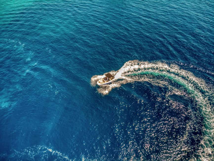 Kotor: Blue cave speedboat tour for a lifetime memories - The old submarine tunnel in five minutes