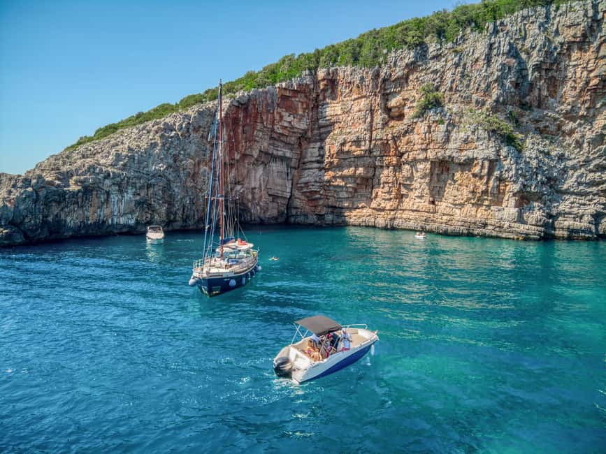 Kotor: Blue cave speedboat tour for a lifetime memories - The Blue Cave and its changing light