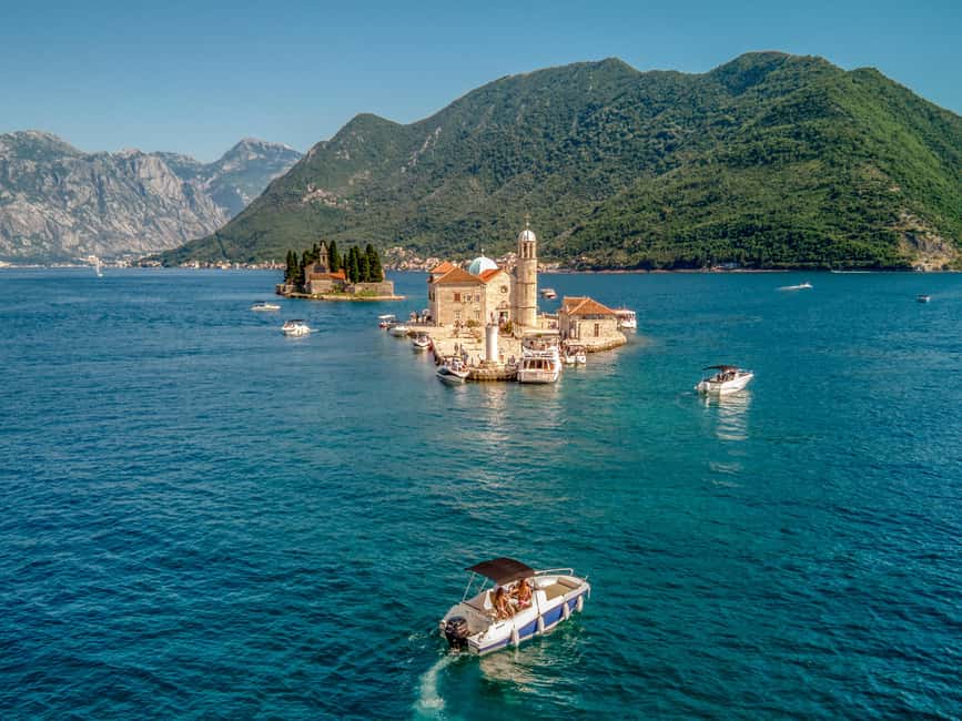 Kotor: Blue cave speedboat tour for a lifetime memories - The speedboat ride from Kotor