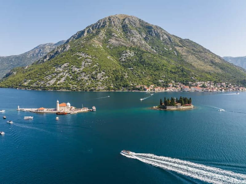 Kotor: Blue Cave Swim + Our Lady Of The Rocks + Beach Escape - Leaving Kotor beside the Old Town