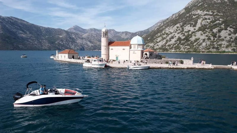 Kotor: Boka Bay, Our Lady of the Rock and Blue Cave Tour - Former submarine tunnels from World War II