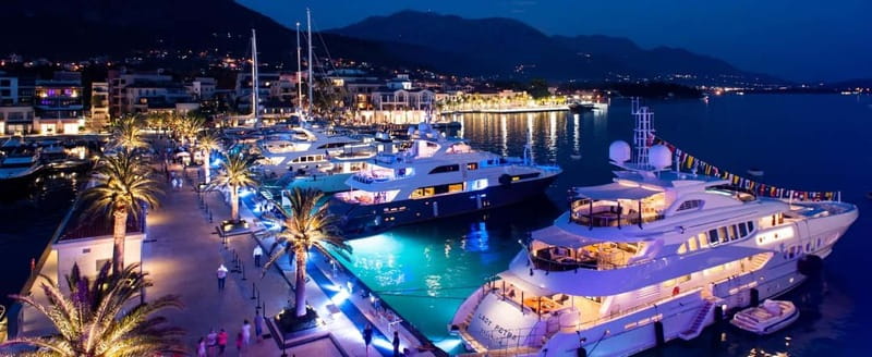 Kotor Cable Car and evening Boka Bay cruise: Kotor -Tivat - Rising above Boka Bay by gondola