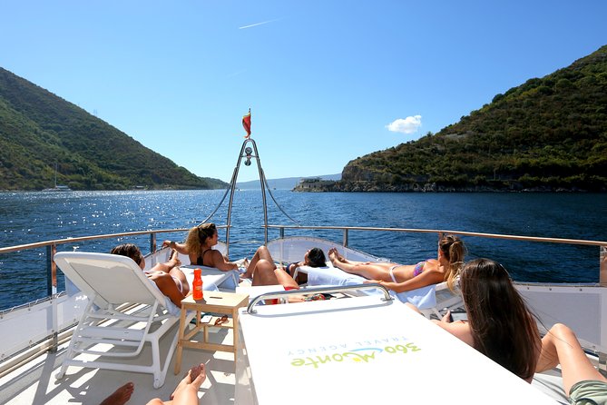 Kotor Cruise: Perast, Our Lady of The Rocks, Mamula, Blue Cave, Porto Montenegro - Swimming breaks, champagne, and the boat atmosphere