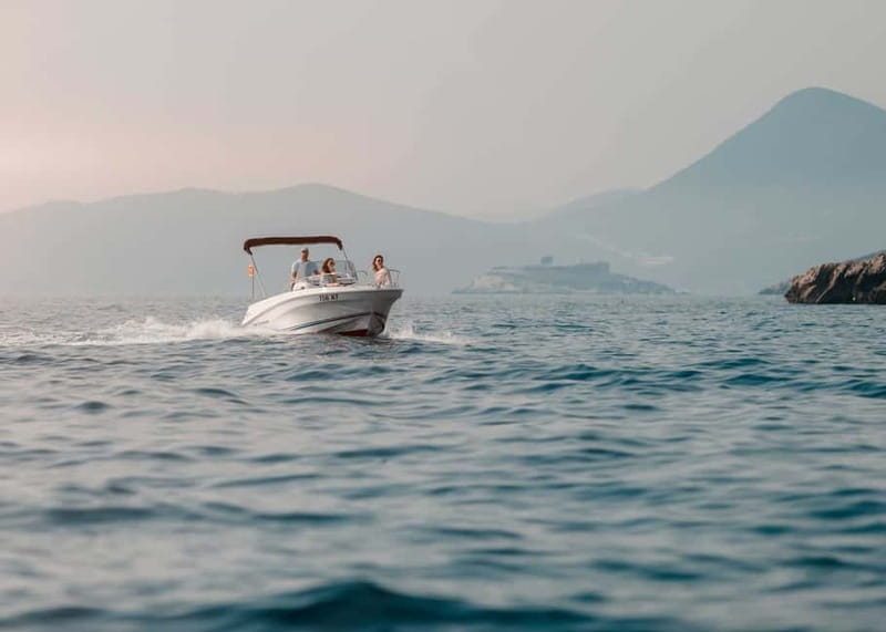 Kotor: Our Lady of the Rock and Perast Speedboat Tour - The speedboat ride across the bay