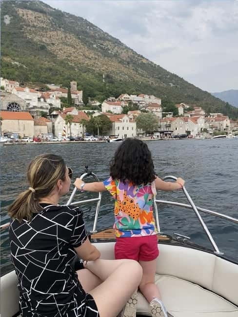 Kotor: Our Lady of the Rocks & Perast Old Town Boat Tour - Leaving Park Slobode by speedboat