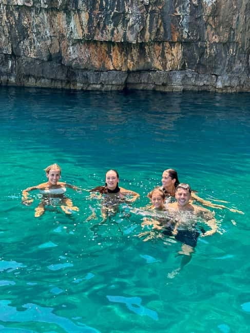 Kotor: Private Blue Cave & Bay of Kotor Boat Tour w/ Drink - A fast, colorful circuit of Kotor Bay