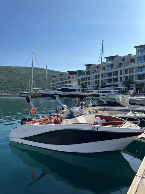 Kotor: Private Blue Cave & Bay of Kotor Boat Tour w/ Drink - Inside Tito’s former submarine tunnel