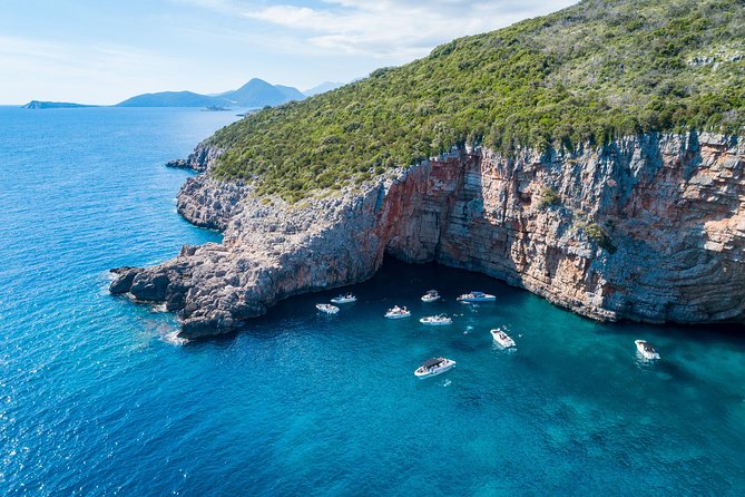 Kotor Private Speedboat Rental: Blue Cave & Lady of the Rocks - Swimming inside the Blue Cave