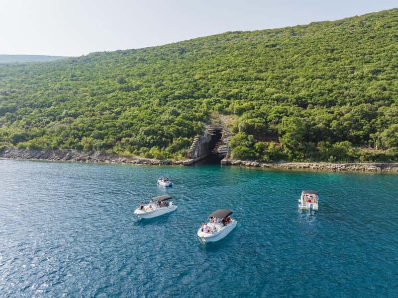 Kotor: Swim in the Blue Cave + Lady of the Rocks Tour - The Former Submarine Tunnel: Five Minutes of Secret History