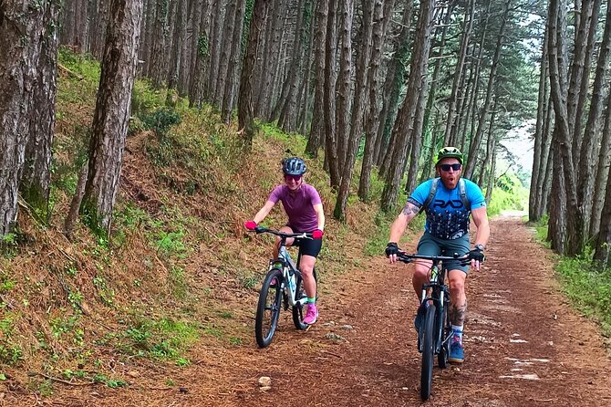 Mountain Biking on Vrmac peninsula - Panoramic view on Kotor bay - Fort Vrmac and the old Austro-Hungarian walls