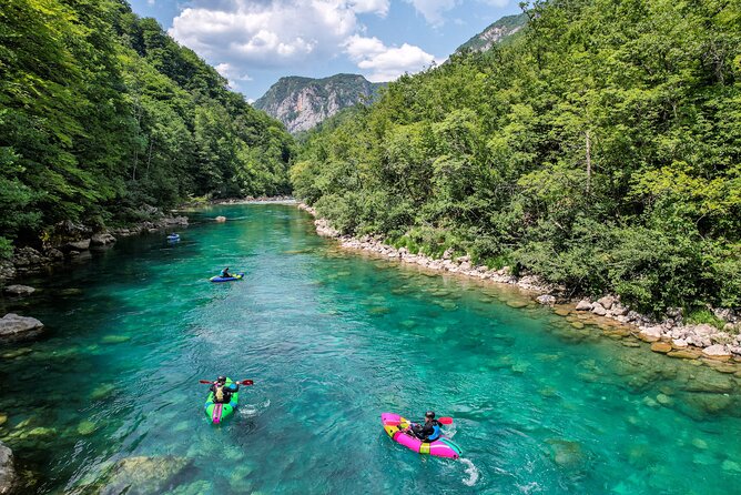 Packrafting Tara River - From Bitine into the Tara Canyon